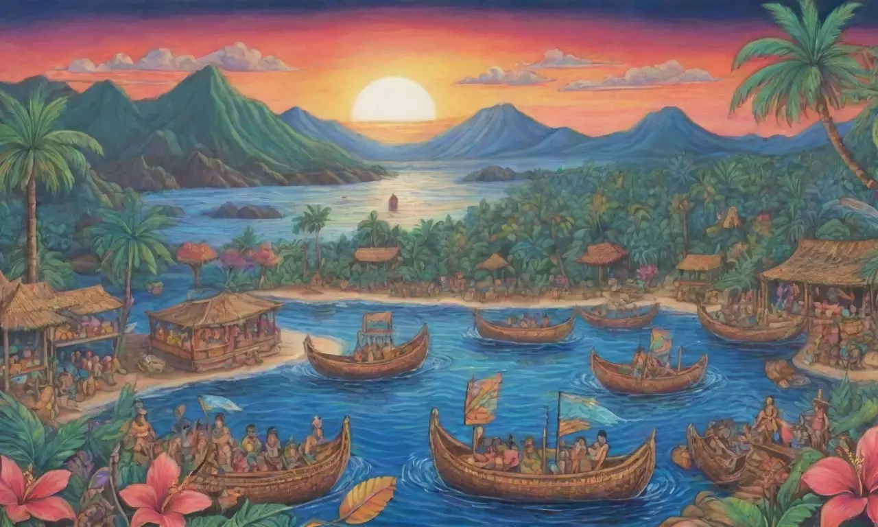 Un paisaje vibrante de naturaleza, cultura y tradiciones tropicales