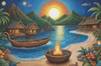 Un paisaje vibrante de naturaleza
