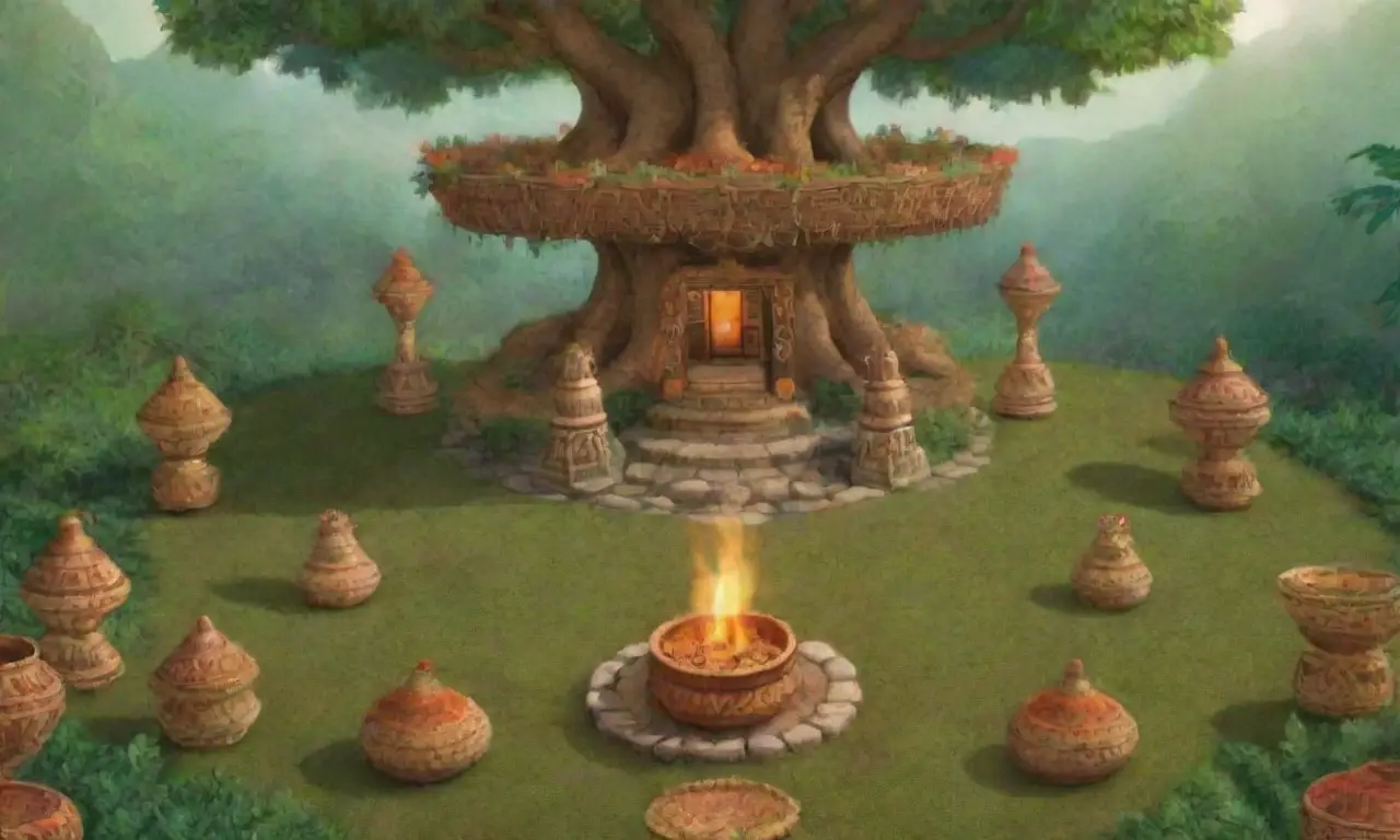 Un paisaje sagrado lleno de naturaleza, rituales y simbolismo ancestral