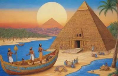Un paisaje egipcio lleno de historia
