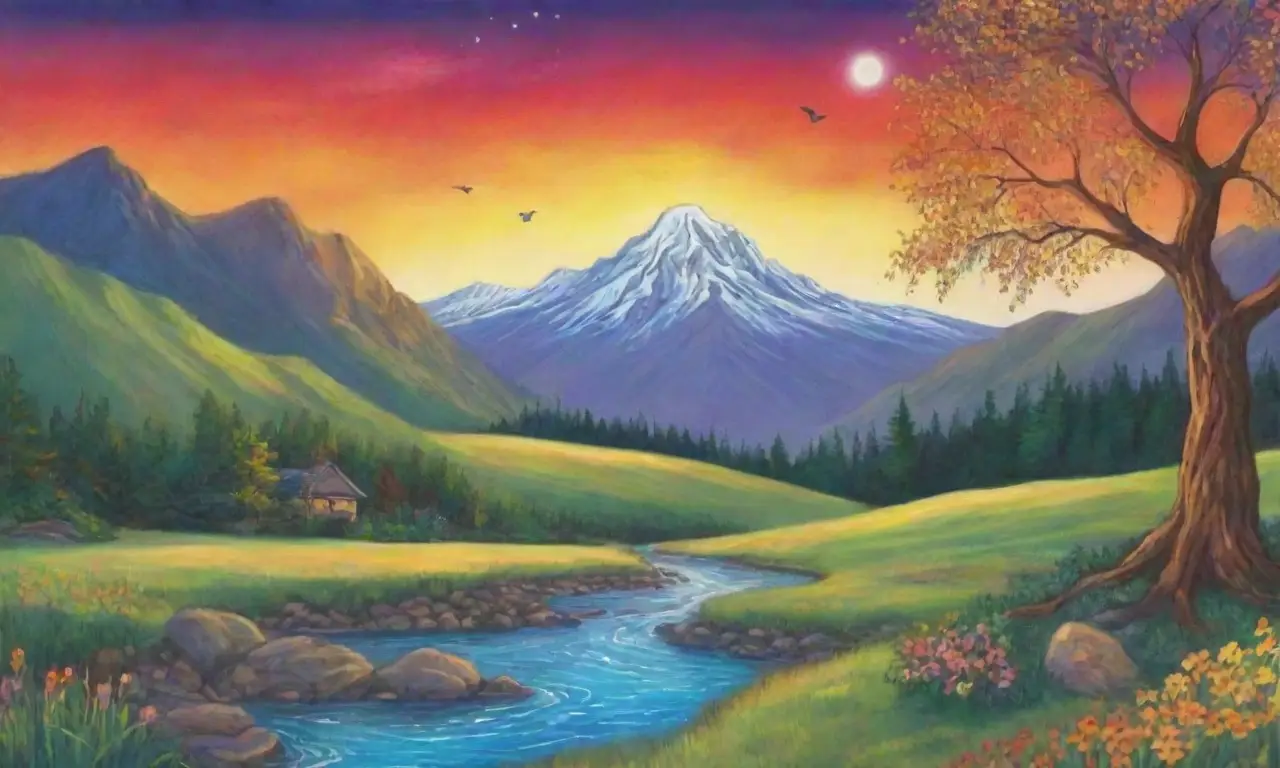 Un paisaje natural lleno de belleza y vida