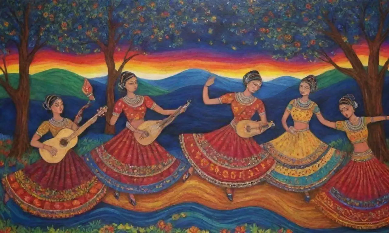 Un vibrante collage de colores, danzas, música y culturas celebra la vida y la historia