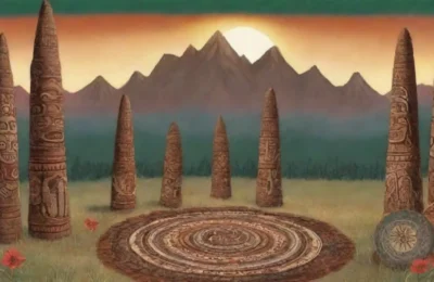 Un paisaje vibrante de naturaleza
