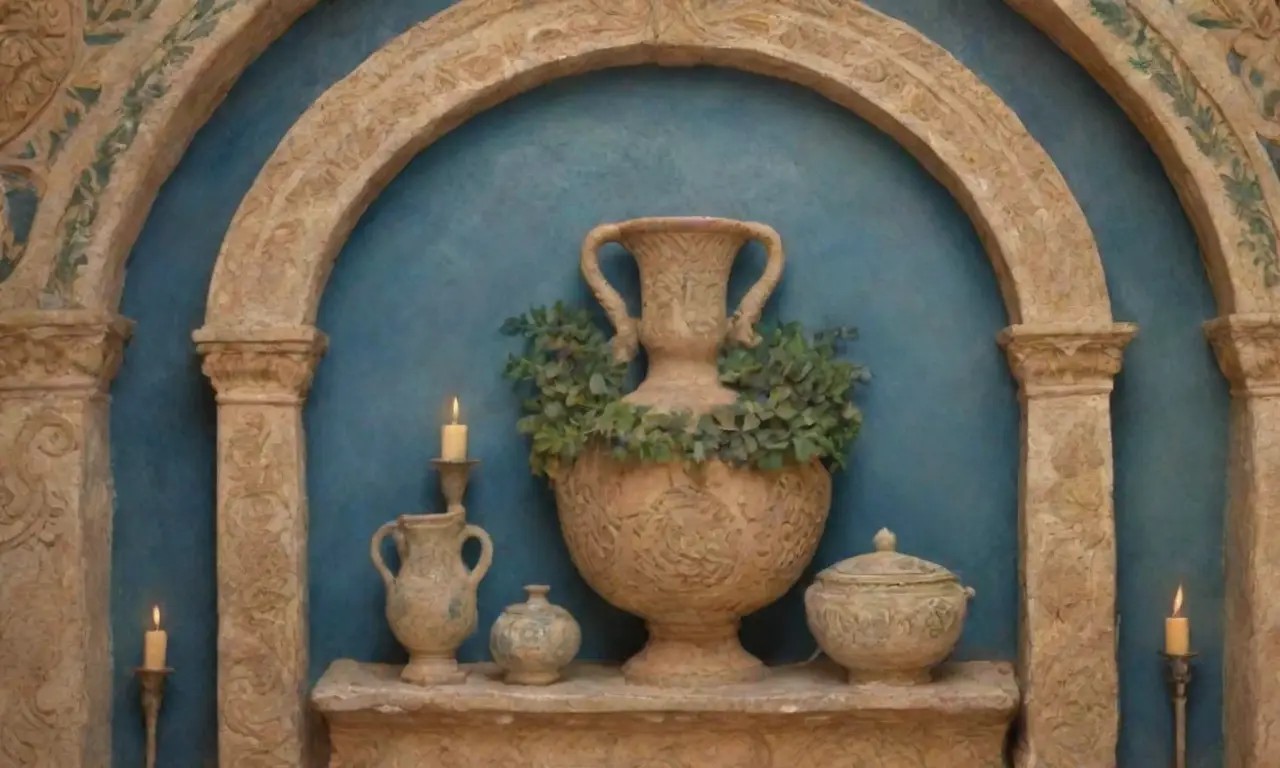 Arte antiguo lleno de frescos, mosaicos y esculturas que evocan la historia