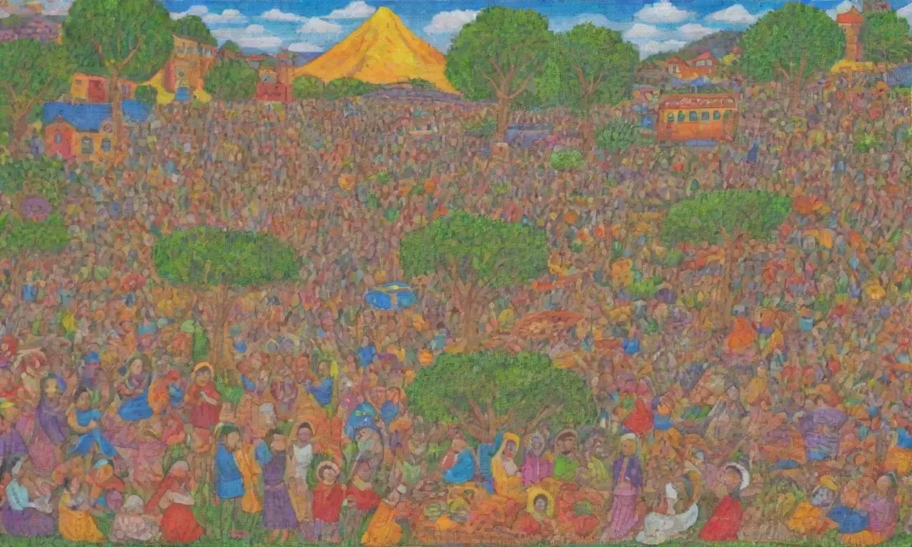 Un mosaico vibrante de culturas, colores y sonrisas que celebra la diversidad y la unidad