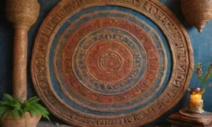 Un conjunto de elementos que evocan la espiritualidad y la conexión con lo antiguo