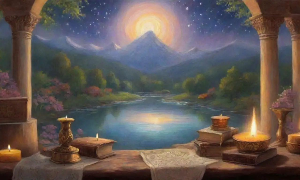 Un paisaje espiritual lleno de luz, naturaleza y sabiduría