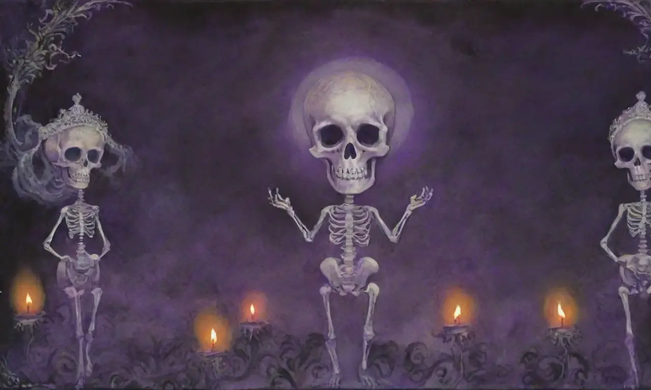Un fondo oscuro y enigmático con símbolos antiguos