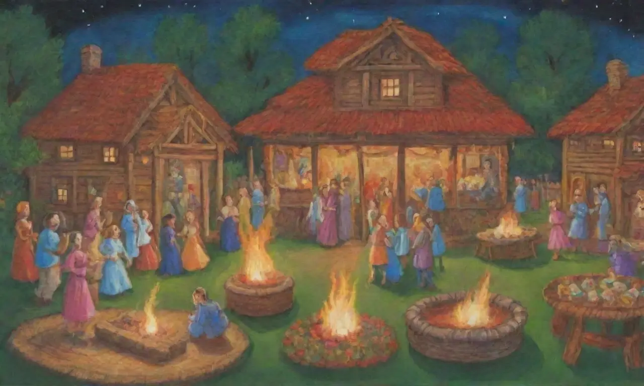 Una celebración festiva llena de fuego, risas, colores y tradiciones