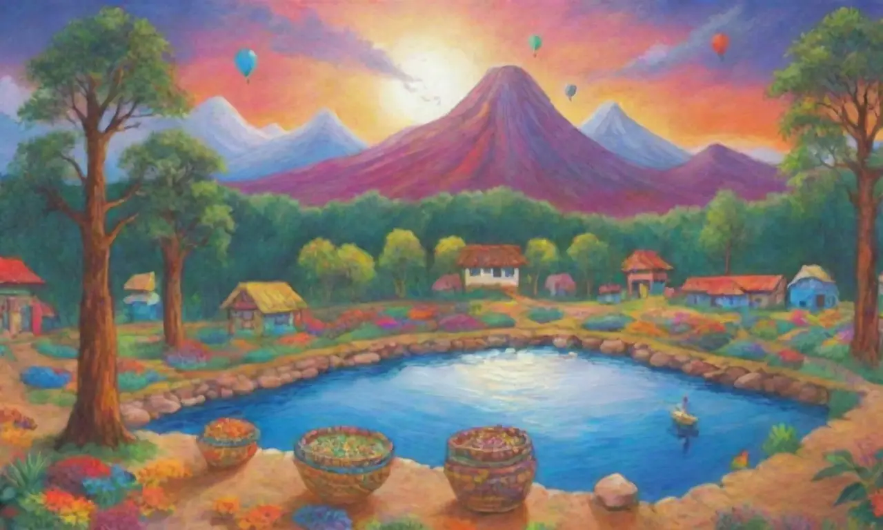 Montañas vibrantes, ríos brillantes y tradiciones ancestrales crean un paisaje lleno de vida y espiritualidad