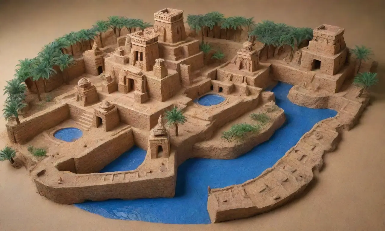 Las majestuosas ziggurats sumerias reflejan una rica cultura llena de dioses, comercio y tradiciones