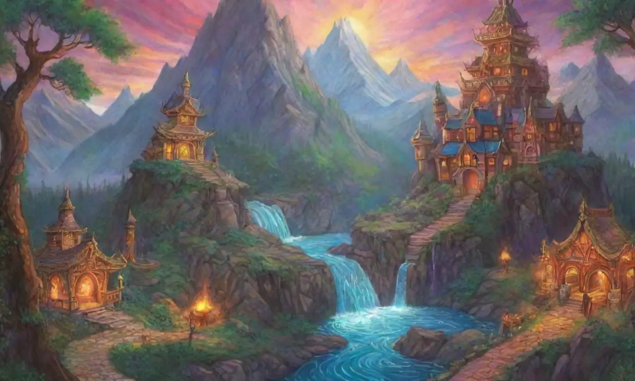 Un mundo mágico y vibrante lleno de aventuras y leyendas
