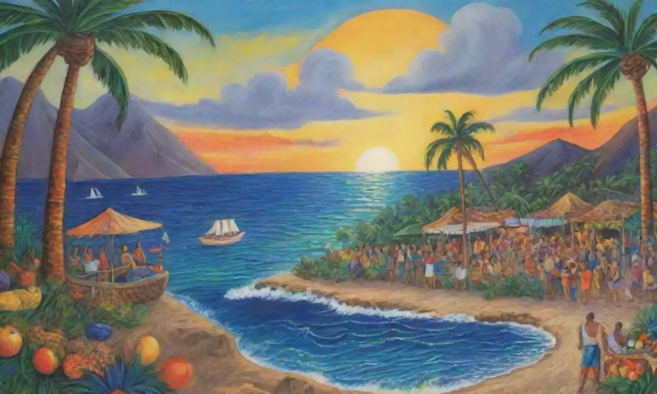 Un vibrante mosaico caribeño de colores, tradiciones y culturas entrelazadas