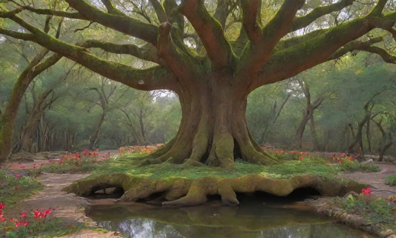 Un bosque sagrado de ahuehuetes, lleno de vida, rituales y belleza atemporal