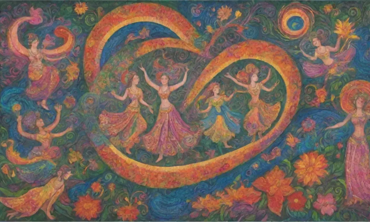 Una celebración vibrante de vida y cultura llena de colores, música y movimiento