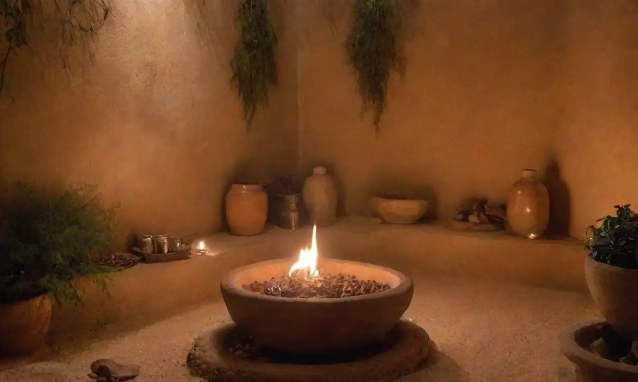 Un ambiente sagrado y sereno