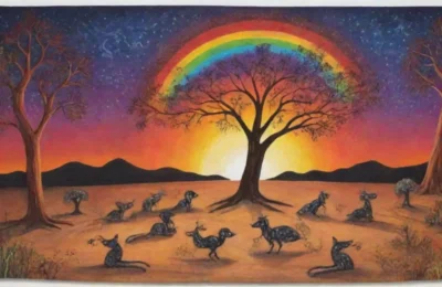 Un paisaje cultural vibrante que refleja la conexión espiritual con la tierra