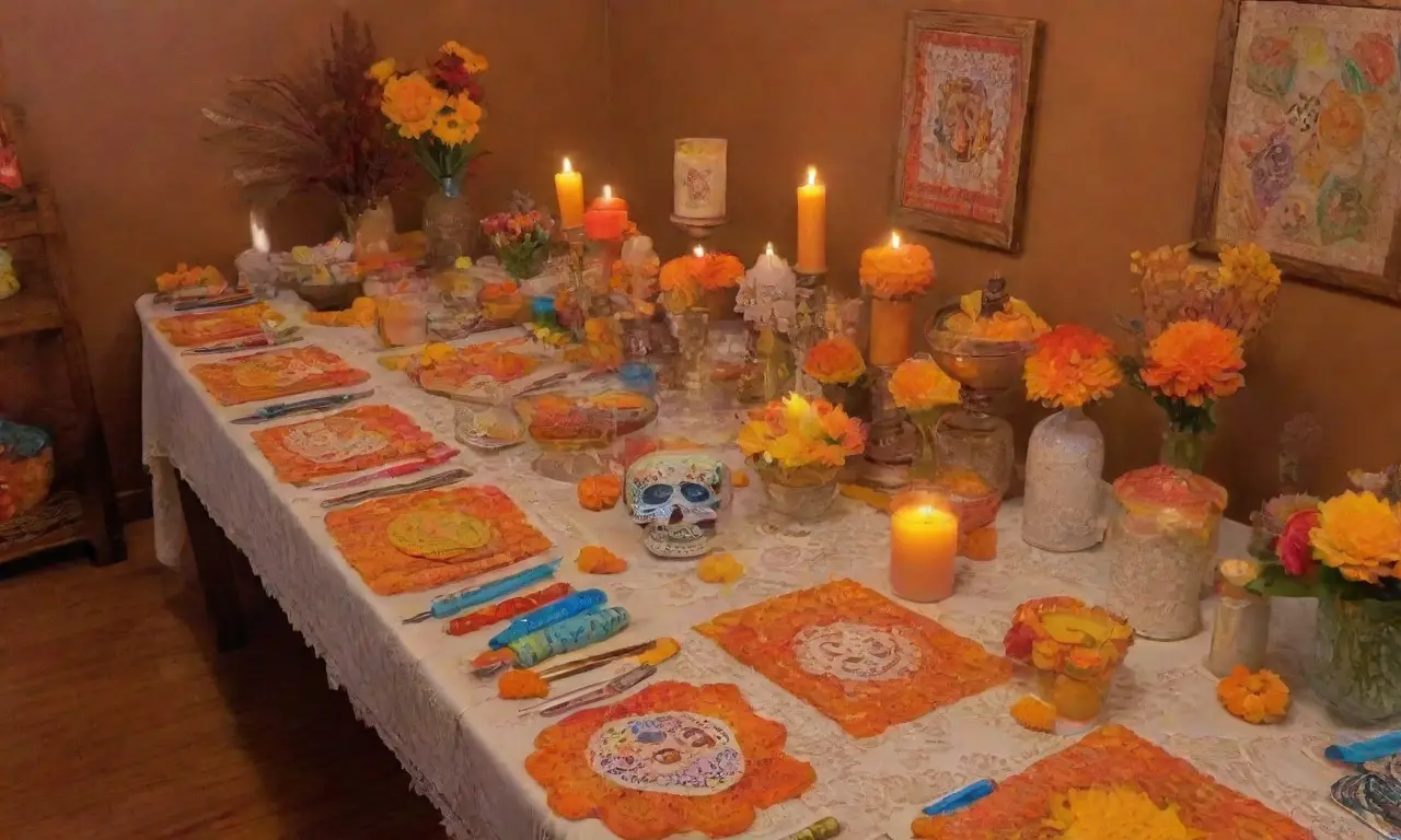Una celebración vibrante y colorida de la cultura y los recuerdos ancestrales