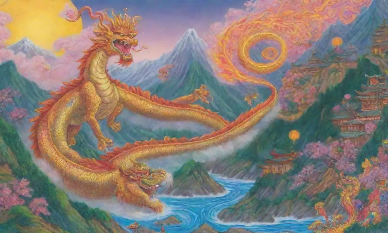Un mundo mágico lleno de colores vibrantes, criaturas místicas y aventuras