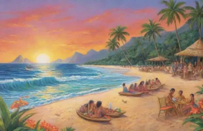 Un paraíso tropical con playas