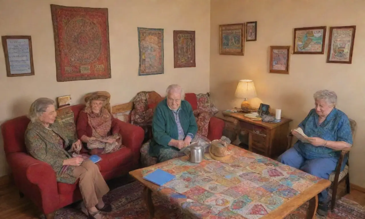 Un acogedor espacio donde se entrelazan historias del pasado y presente, con risas familiares y recuerdos compartidos