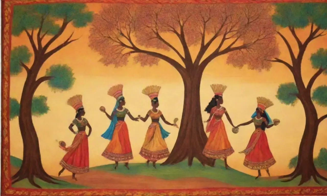 Un vibrante mosaico de cultura africana celebra la vida