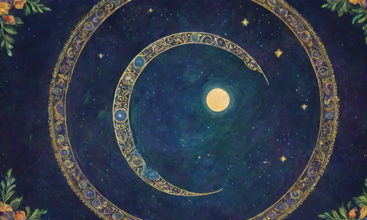 Un fondo azul profundo con galaxias