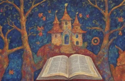 Un mundo de imaginación y arte se despliega en colores vibrantes y relatos entrelazados