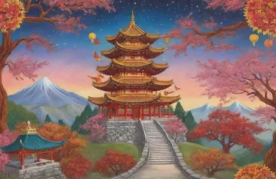 Un tapiz vibrante que une símbolos de diversas culturas en armonía