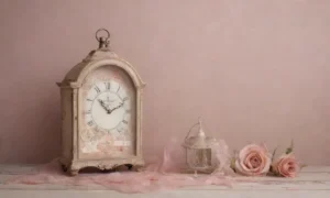 Un fondo de pergamino suave con rosas vintage
