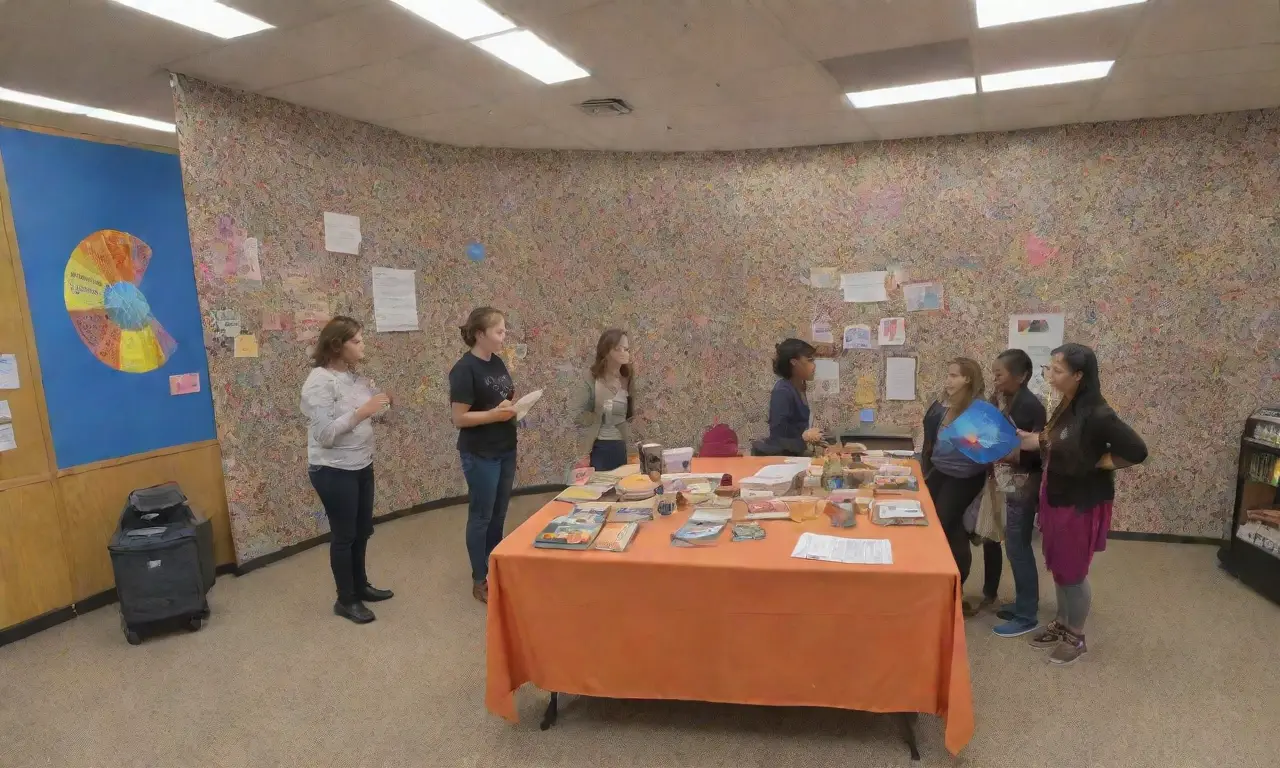 Un aula vibrante y multicultural donde se celebra la oralidad y la conexión entre estudiantes