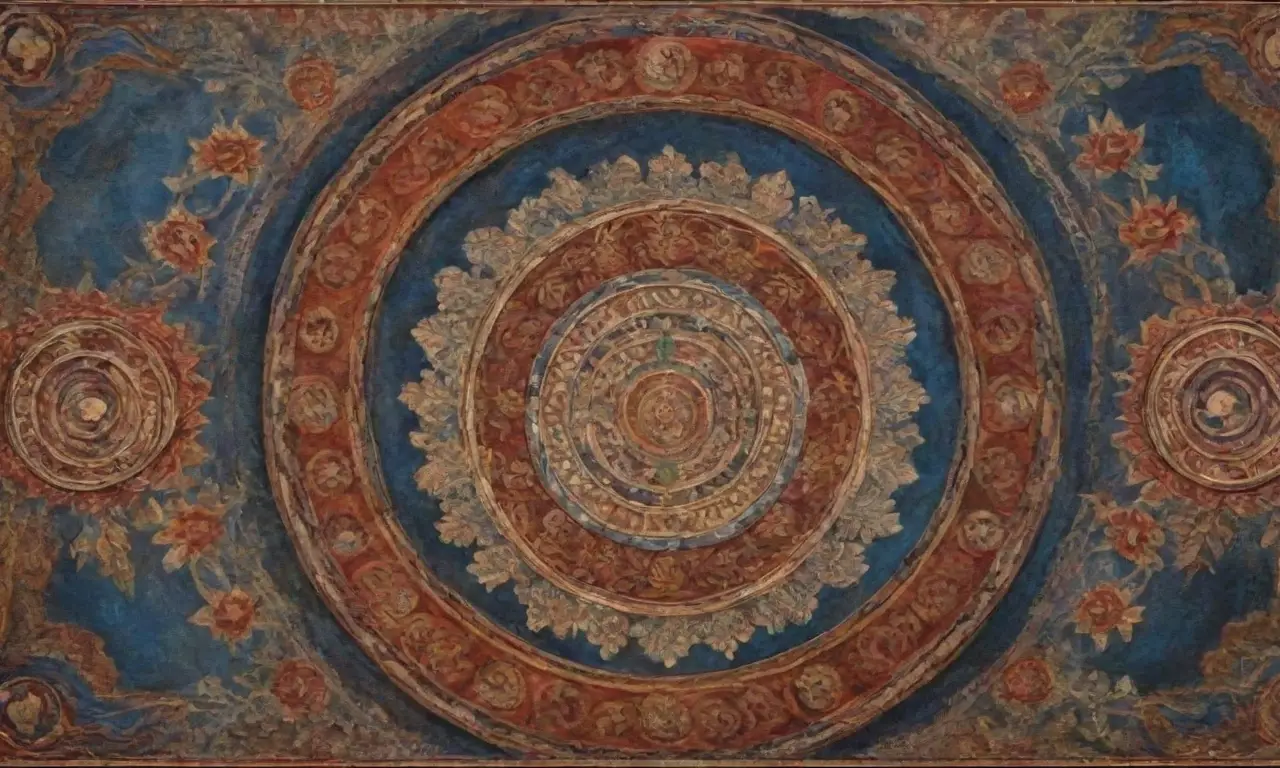 Carvados intrincados de deidades eslavas en colores vibrantes y detalles que reflejan espiritualidad