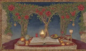 Un paisaje antiguo lleno de amor