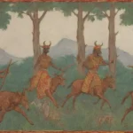 Etruscos y su conexión mitológica con la caza