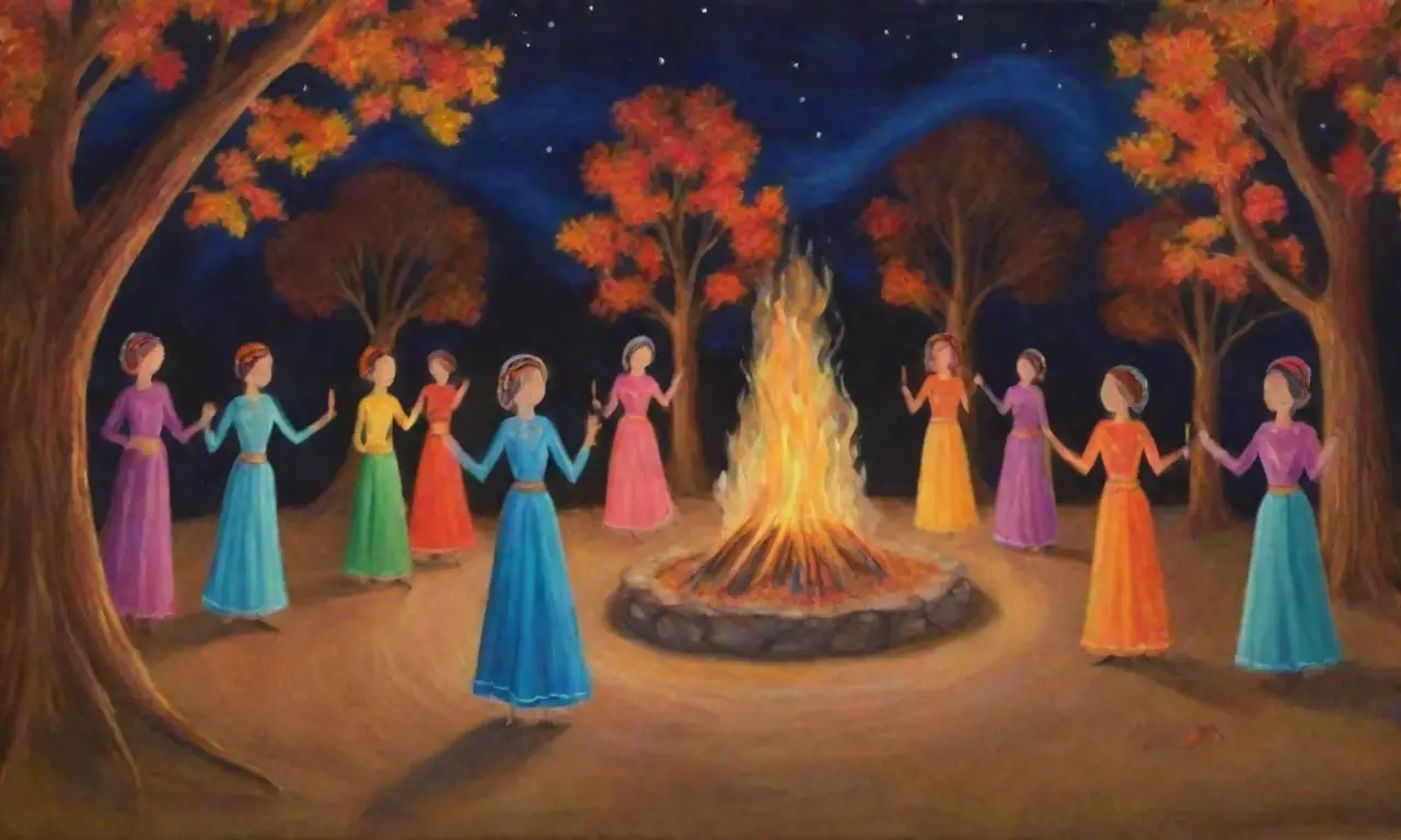 Una noche mágica llena de fuego