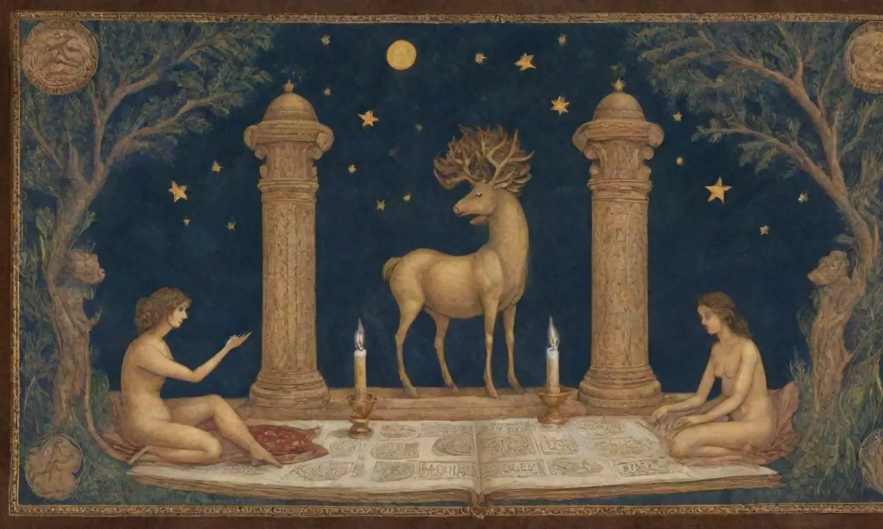 Un escenario antiguo lleno de sabiduría, arte y exploración