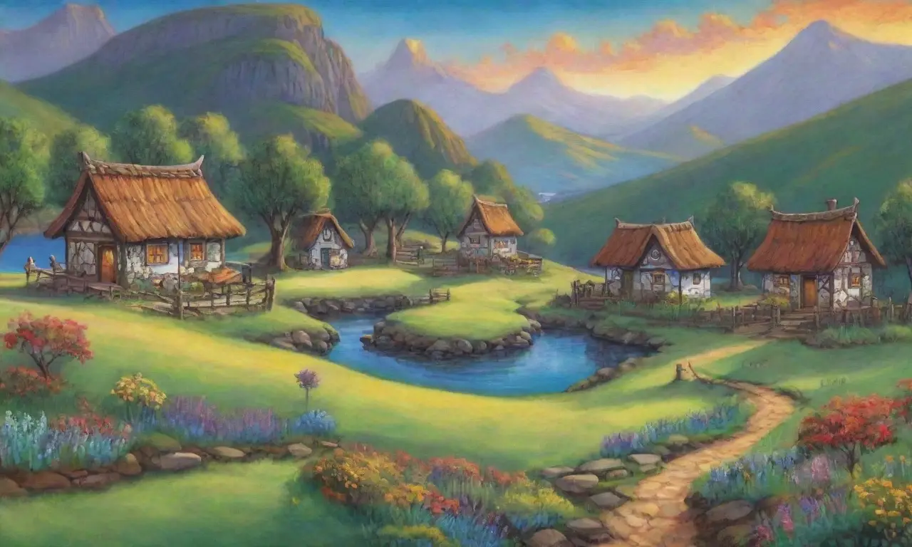 Un paisaje natural vibrante y lleno de vida
