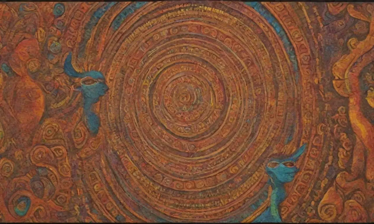El arte africano fusiona colores vibrantes