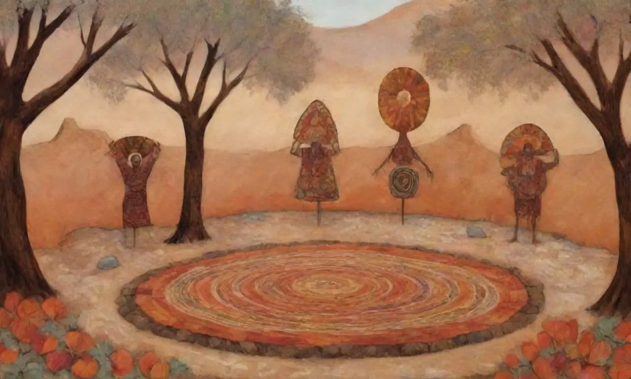 Un paisaje vibrante y ceremonial lleno de arte, tradición y conexión con la tierra