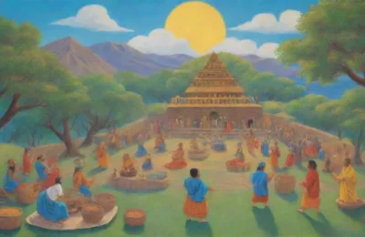 Un vibrante paisaje sumerio lleno de música