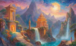 Paisajes encantadores con cielos vibrantes