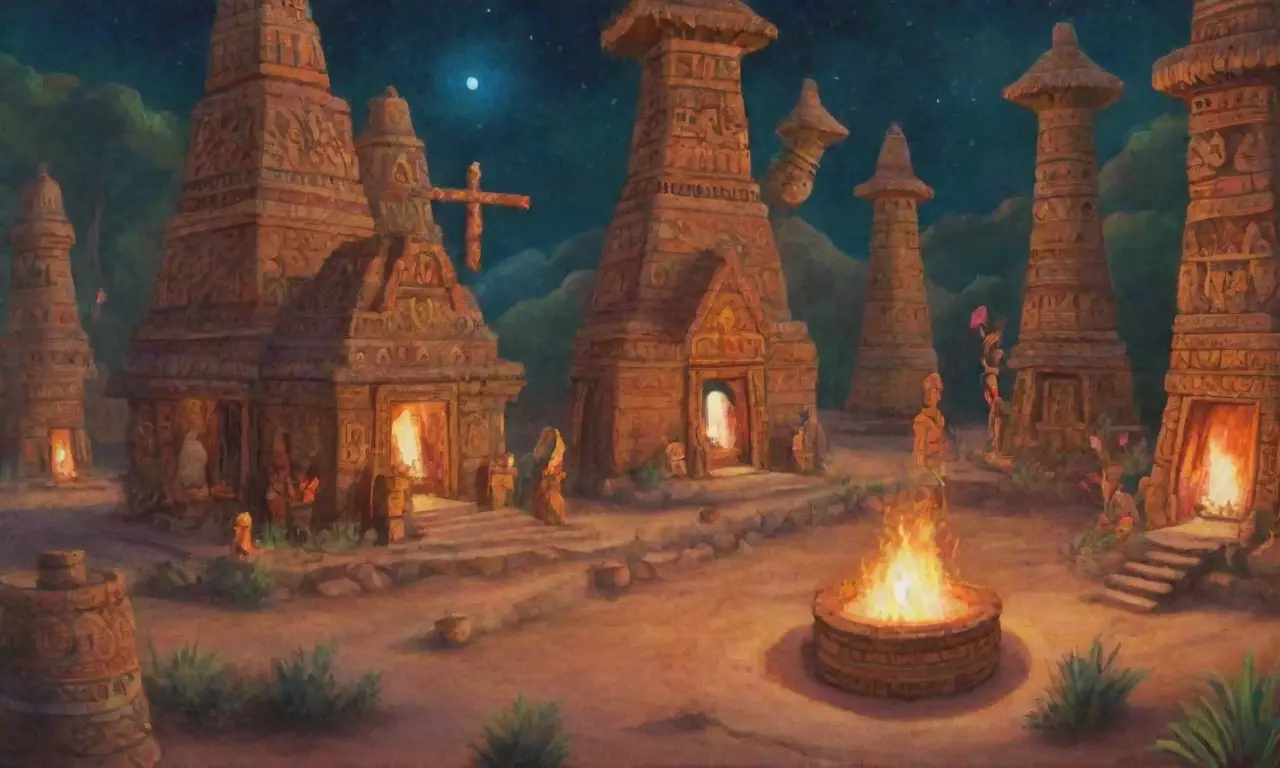 Rituales ancestrales con arte