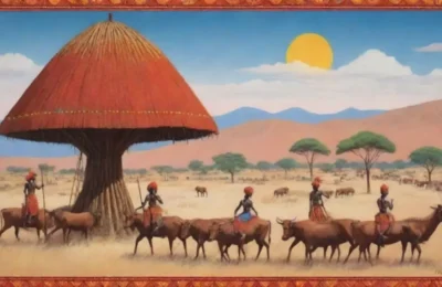 La esencia de la cultura Maasai se refleja en sus colores vibrantes