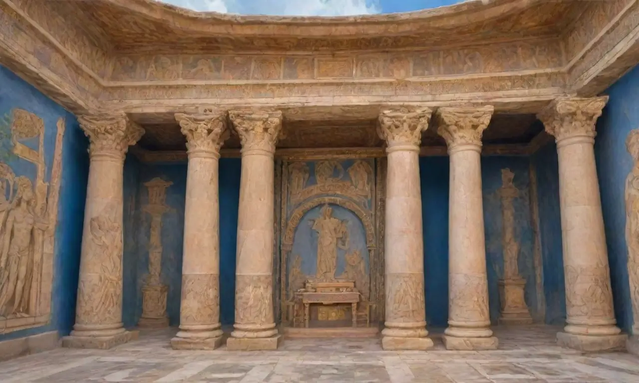 Un ambiente sagrado lleno de historia, arte y la presencia de dioses