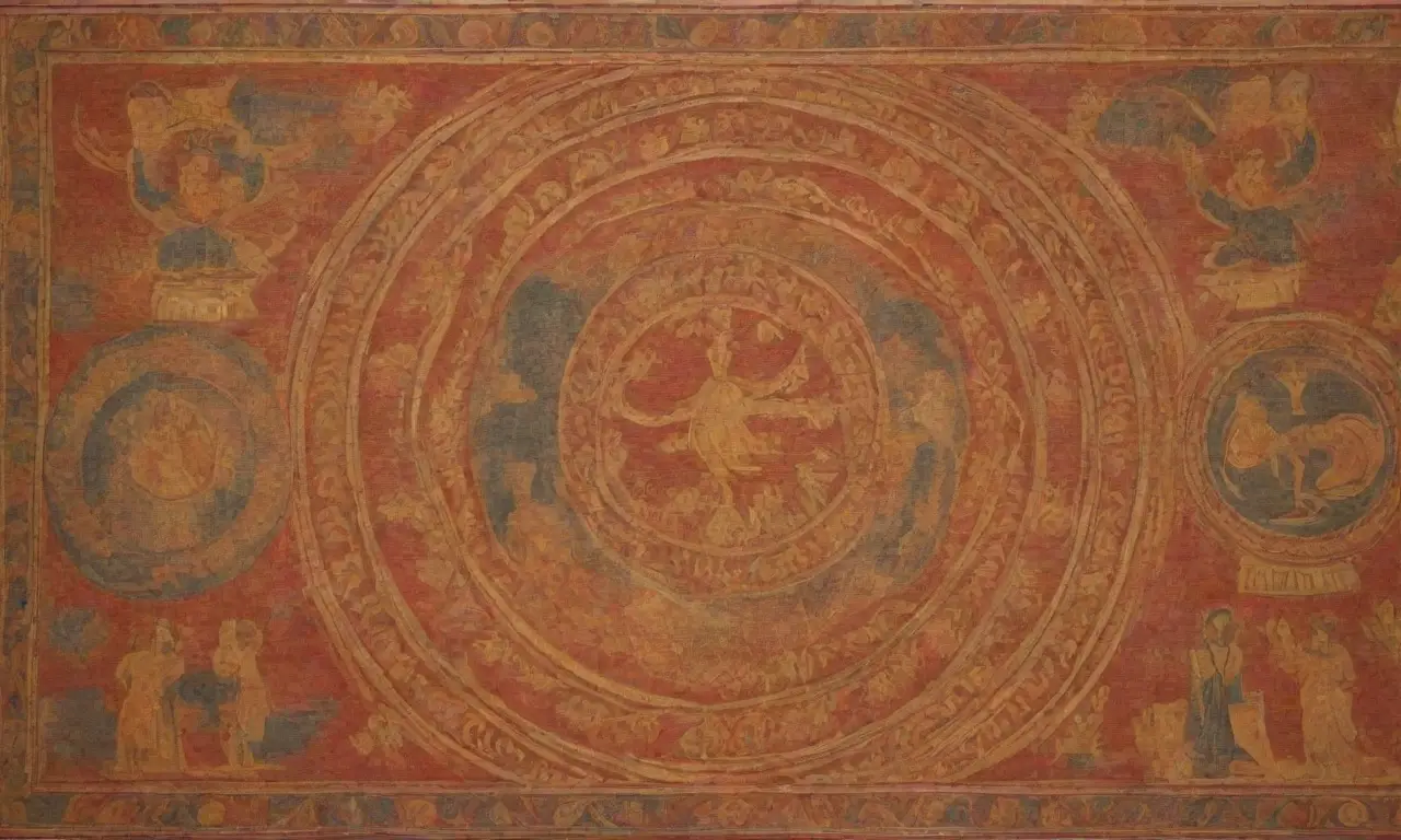 Frescos etruscos vibrantes y complejos que reflejan una civilización perdida llena de arte y mitología