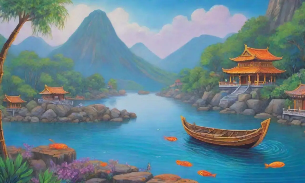 Un paisaje vibrante y sagrado lleno de agua, vida y tradición
