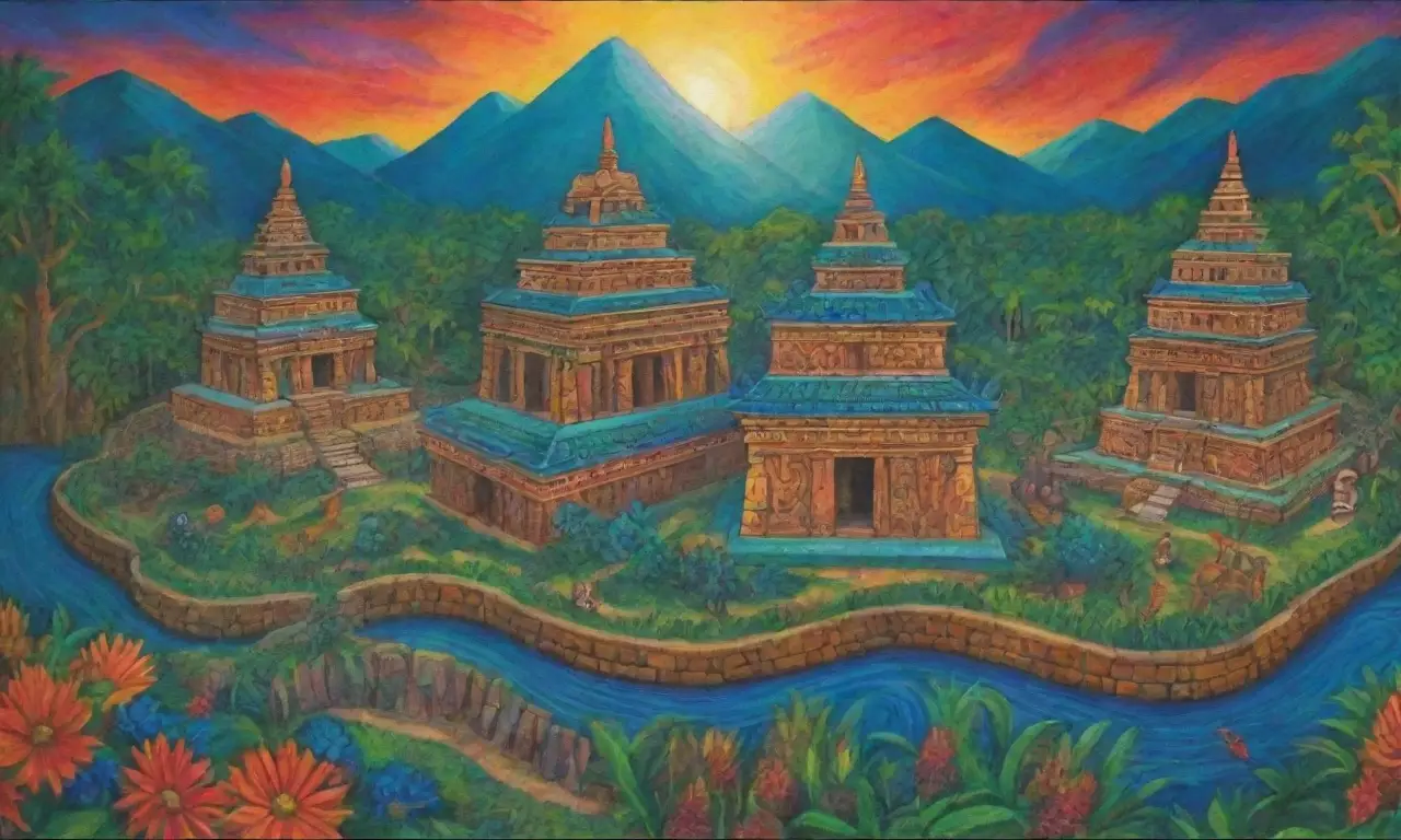 Un vibrante paisaje cultural lleno de colores, mitología y tradición