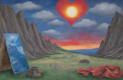 Un paisaje lleno de simbolismo que refleja lucha