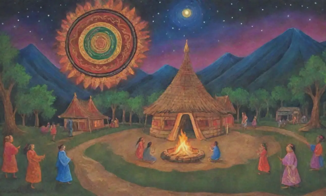 Un vibrante escenario ancestral con cuentos, fuego, naturaleza y tradición